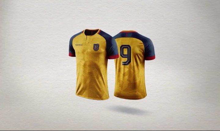 Federacion Ecuatoriana Futbol identidad corporativa Camiseta Ecuador